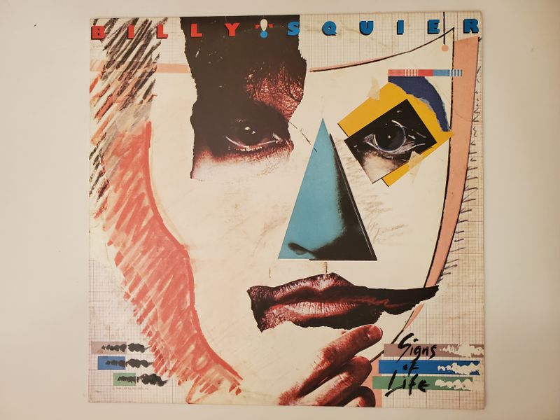 Billy Squier Signs of Life vinyl record